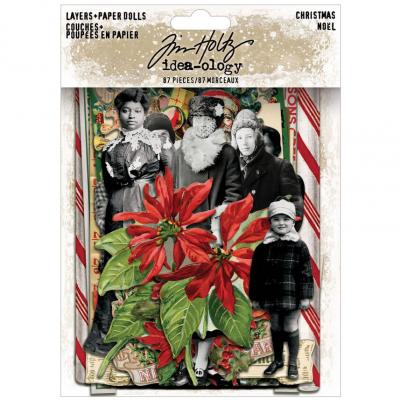 Idea-ology Tim Holtz Christmas 2025 - Layers + Paper Dolls
